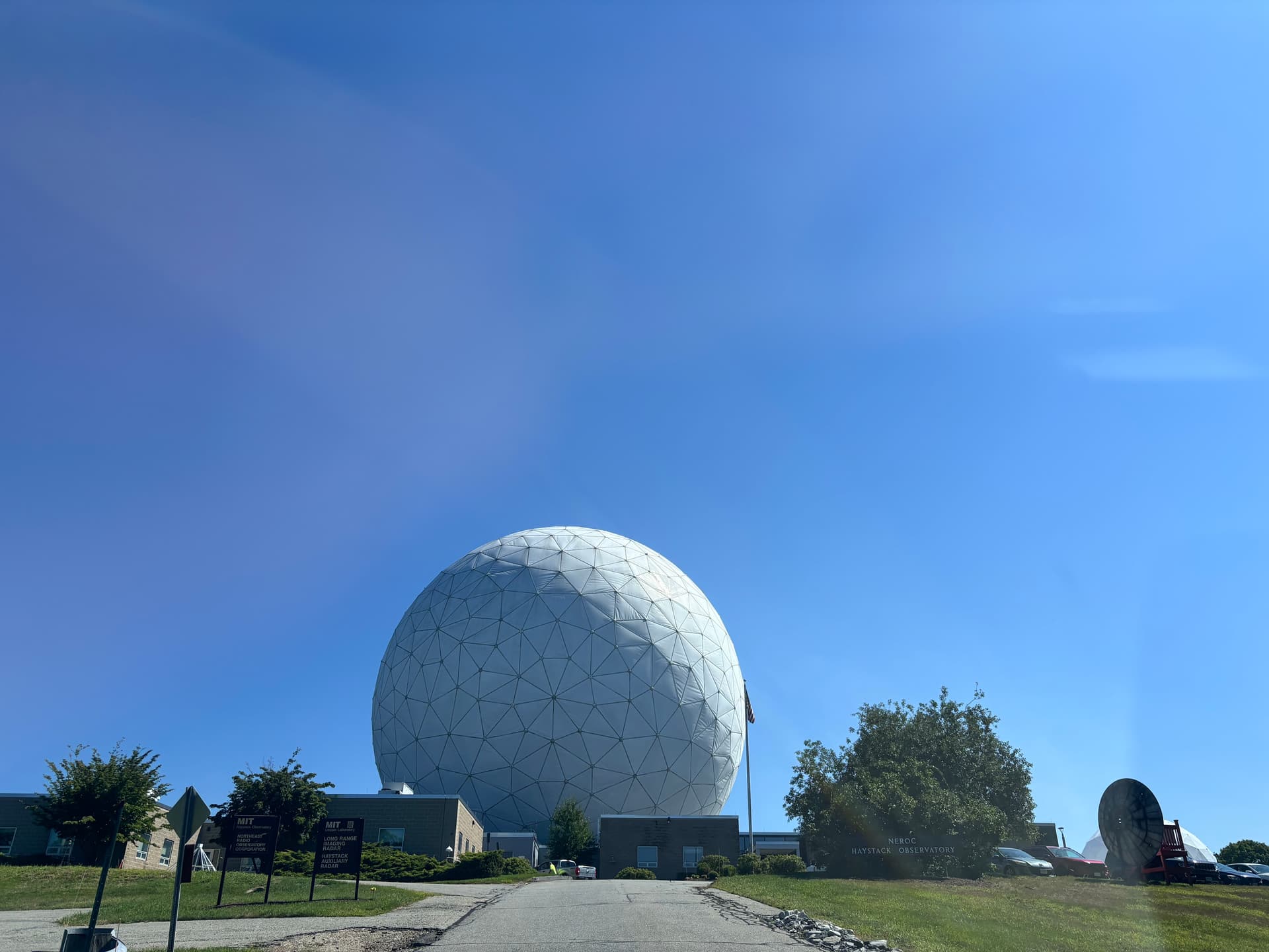 HUSIR, the site's ultra-wideband space imaging radar