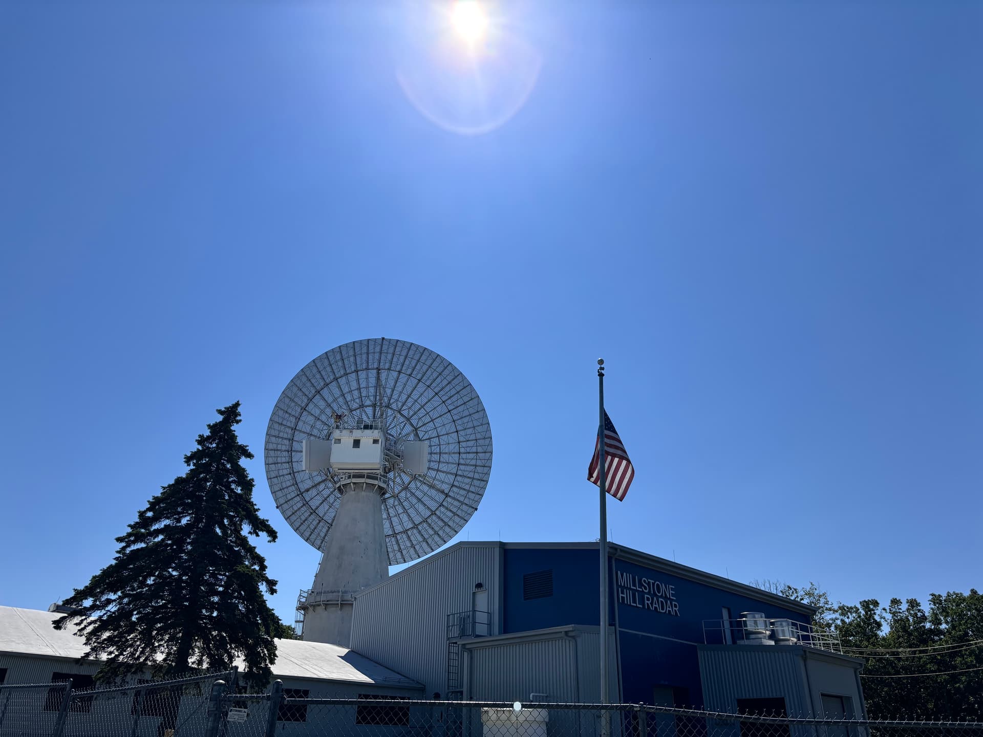 Lincoln Space Surveillance Complex at the Westford field site